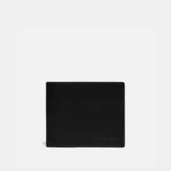 Coach 3 In 1 Wallet Wallets Men Black