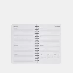 Coach 6 X8 Spiral Diary Book Travel Bag Women Multicolor