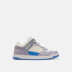 Coach C201 Sneaker In Signature Canvas Sneakers Men Purple