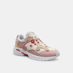 Coach C301 Sneaker With Tea Rose Sneakers Women Light Pink