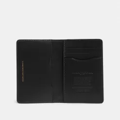Coach Card Wallet Card Case Women Black