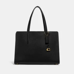 Coach Carter Carryall Bag Handbag Women Black