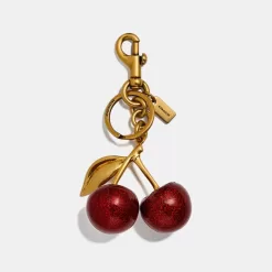 Coach Cherry Bag Charm Jewelry Women Red