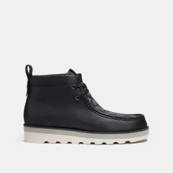 Coach Chukka Boot In Signature Jacquard Boots Men Black