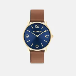 Coach Elliot Watch, 41mm Watches Mens Navy