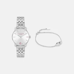 Coach Elliot Watch Gift Set, 28 Mm Watches Women Grey
