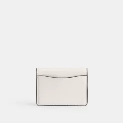 Coach Essential Half Flap Card Case Card Case Women Multicolored