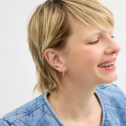 Coach Garden Ladybug Drop Earrings Jewelry Women Gold Multicolored