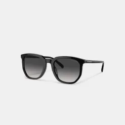 Coach Geometric Square Sunglasses Sunglasses Men Black