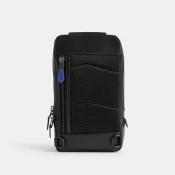 Coach Gotham Pack In Signature Canvas Crossbody Bag Men Gray