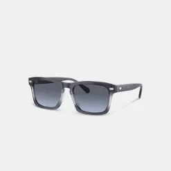 Coach Keyhole Square Sunglasses Sunglasses Men Blue