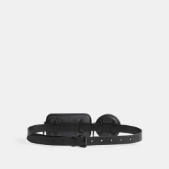 Coach Multi Pouch Belt Bag In Signature Canvas Belt Bag Men Gray