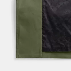 Coach Oversized Trench Coat Jackets Women Green