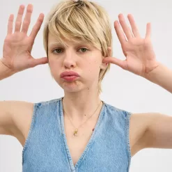 Coach Skeletal Rexy Pendant Necklace Jewelry Women Gold Multicolor