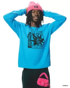 Coach The Lil Nas X Drop Beanie Hats Mens Black