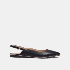 Coach Vae Skimmer Flat Shoes Women Black