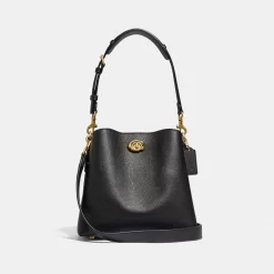 Coach Willow Bucket Bag Shoulder Bag Women Black