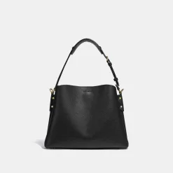 Coach Willow Shoulder Bag Shoulder Bag Women Black